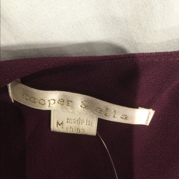 COOPER AND ELLA TUNIC TOP SIZE M NWOT - Picture 6 of 6